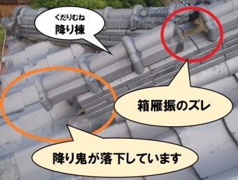 降り鬼落下・箱雁振ズレ