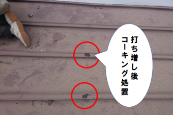 門真市 台風被害の応急処置