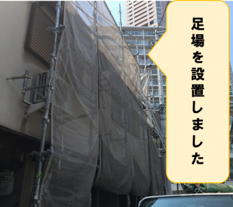 足場設置