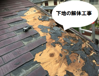 下地解体工事