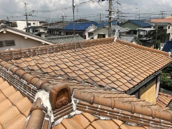 屋根全体で、ラバーがされてます