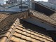 和型屋根の葺替工事前