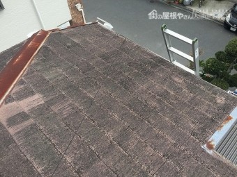 塗膜が褪せてしまったカラーベスト