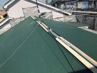 棟板金前下準備