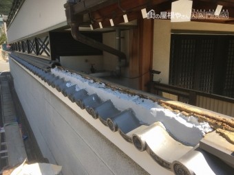 1段目屋根土