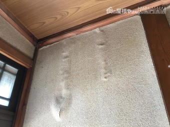玄関雨漏り