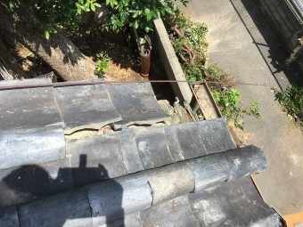 瓦屋根現状