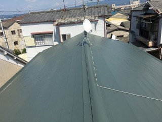 カレッセ、カバー工事完工
