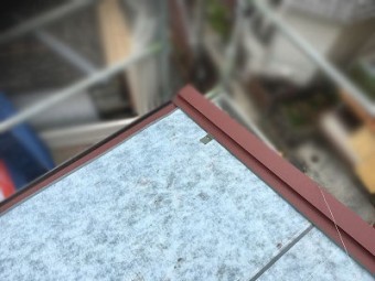 ケラバ、軒先板金取り付け
