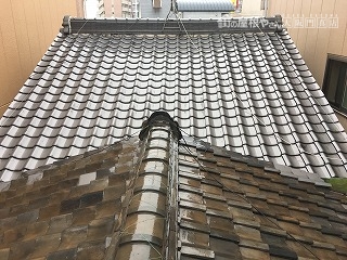 屋根前景