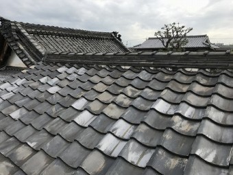 和型瓦の施工前
