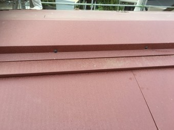 棟板金取り付け