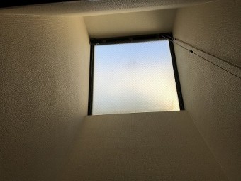 家の中から点検します。