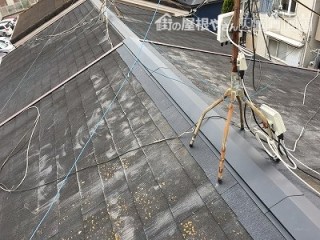 棟板金交換完了