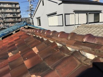 棟のノシ積段数も2段です。