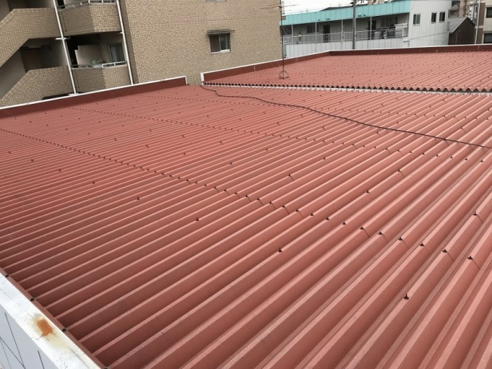 茨木市 テナント折半屋根