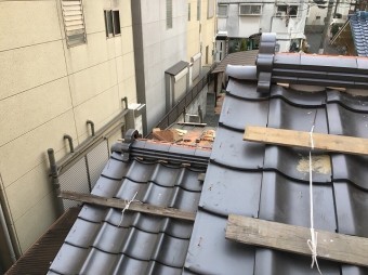 のし瓦積み