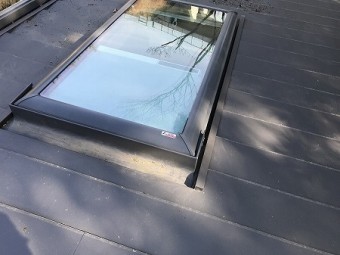 天窓掃除完了です。