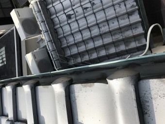 2階の樋も軒樋には問題ありません。