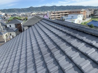 屋根勾配も5寸ほそありますので、なかなか恐怖感を感じます。