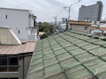 厚型スレート瓦です。
