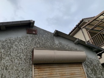 波型スレートが無くなっています。