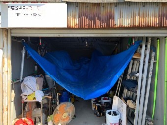 駐車場養生