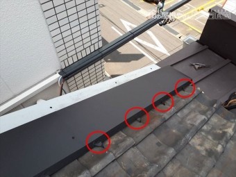 門真市 ケラバ部雨漏り補修工事