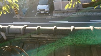 のし瓦を積み直して補修の完了です。