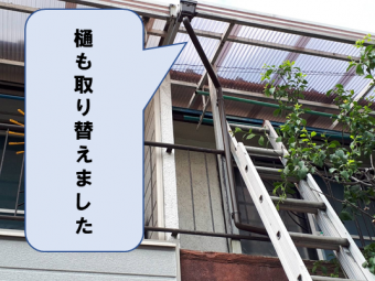 樋取り替え
