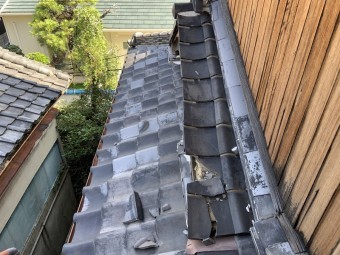 寝屋川市入母屋屋根袖
