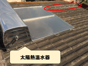 門真市 太陽熱温水器