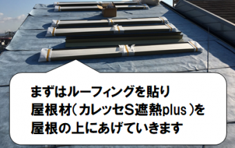 門真市 カレッセでカバー工事