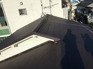 寝屋川市 MFシルキー葺上げ完成(葺き替え工事)