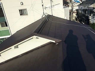 寝屋川市 MFシルキー葺上げ完成(葺き替え工事)