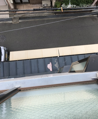 門真市 4階ベランダからの写真