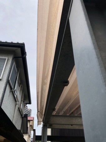 茨木市カーポート破砕