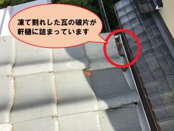 凍て割れ