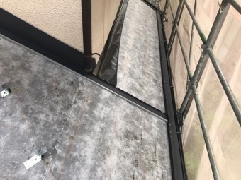 枚方市下屋粘着ルーフィング