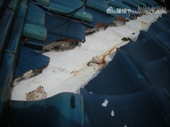 谷傷み具合