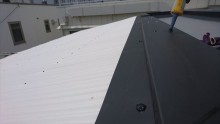 笠木板金コーキング