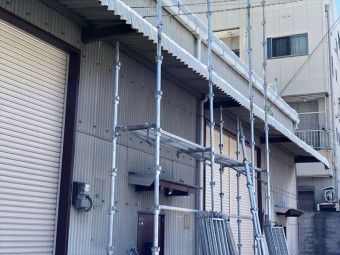 足場架設工事