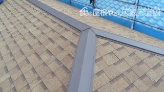 アスファルトシングル カバー工法完了