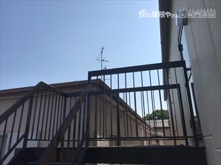 寝屋川市 テラス取り付け前