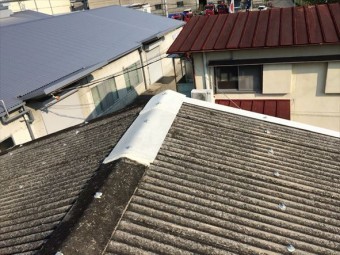 ケラバ部分補修