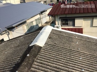 ケラバ部分補修