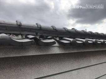 万十瓦崩れ