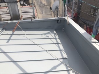 門真市 正面パラペット屋根