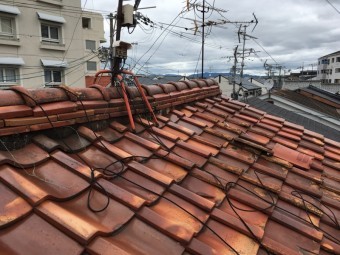 ガタガタの棟