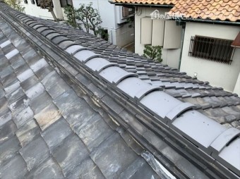 門真市 棟瓦積み直し